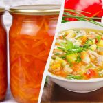 Çorbanın aromatik sosu: Kavanozlarda hazırlıyorum, kışın çorba 10 dakika sürüyor